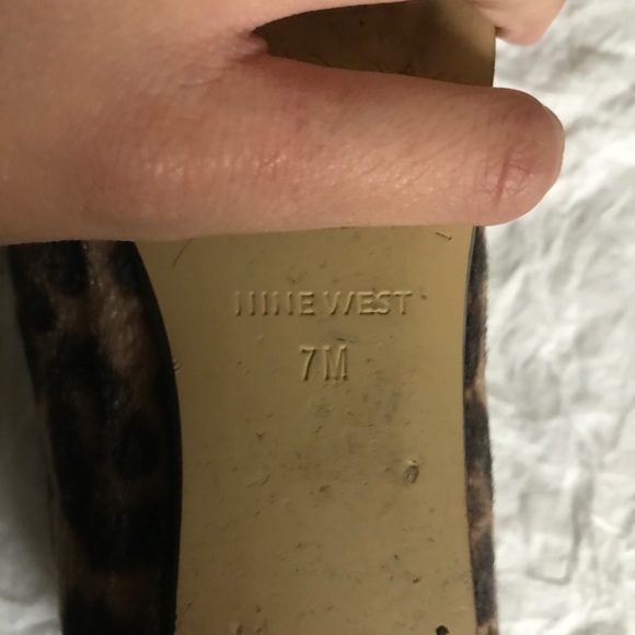Cheetah flats - Nine West - Picture 2 of 2